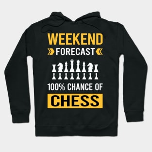 Weekend Forecast Chess Hoodie